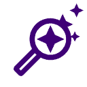 Generative engine search icon
